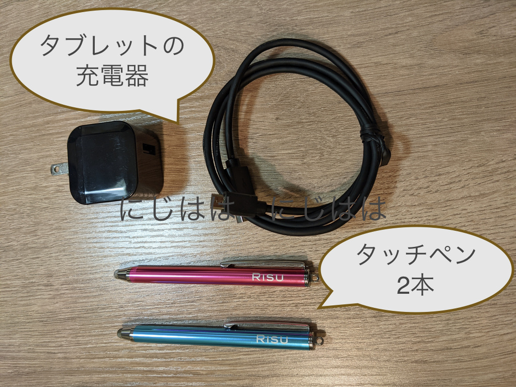 幼児版RISU算数の付属品